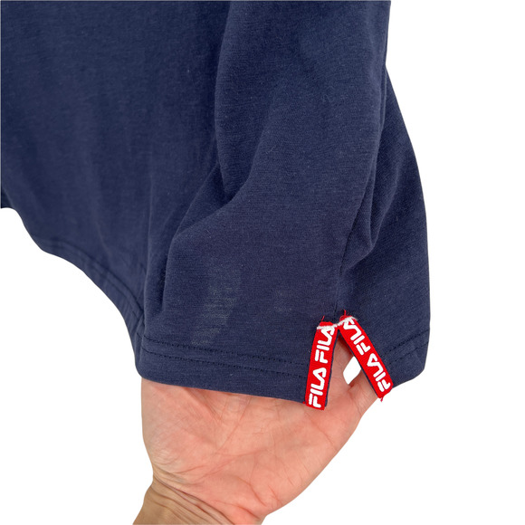 Fila Mens Navy Blue Super Soft Touch Sleep Tank - Picture 4 of 13